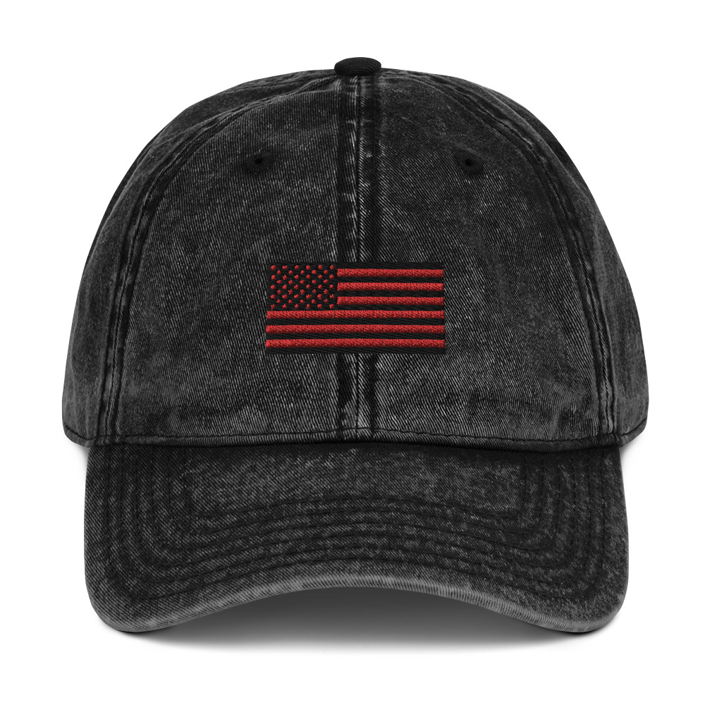 JEAN 'Vintage USA' Cap (Red)